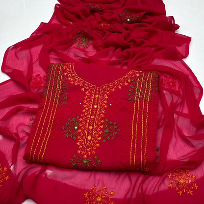 Handmade Afgahani Embroidery work dress