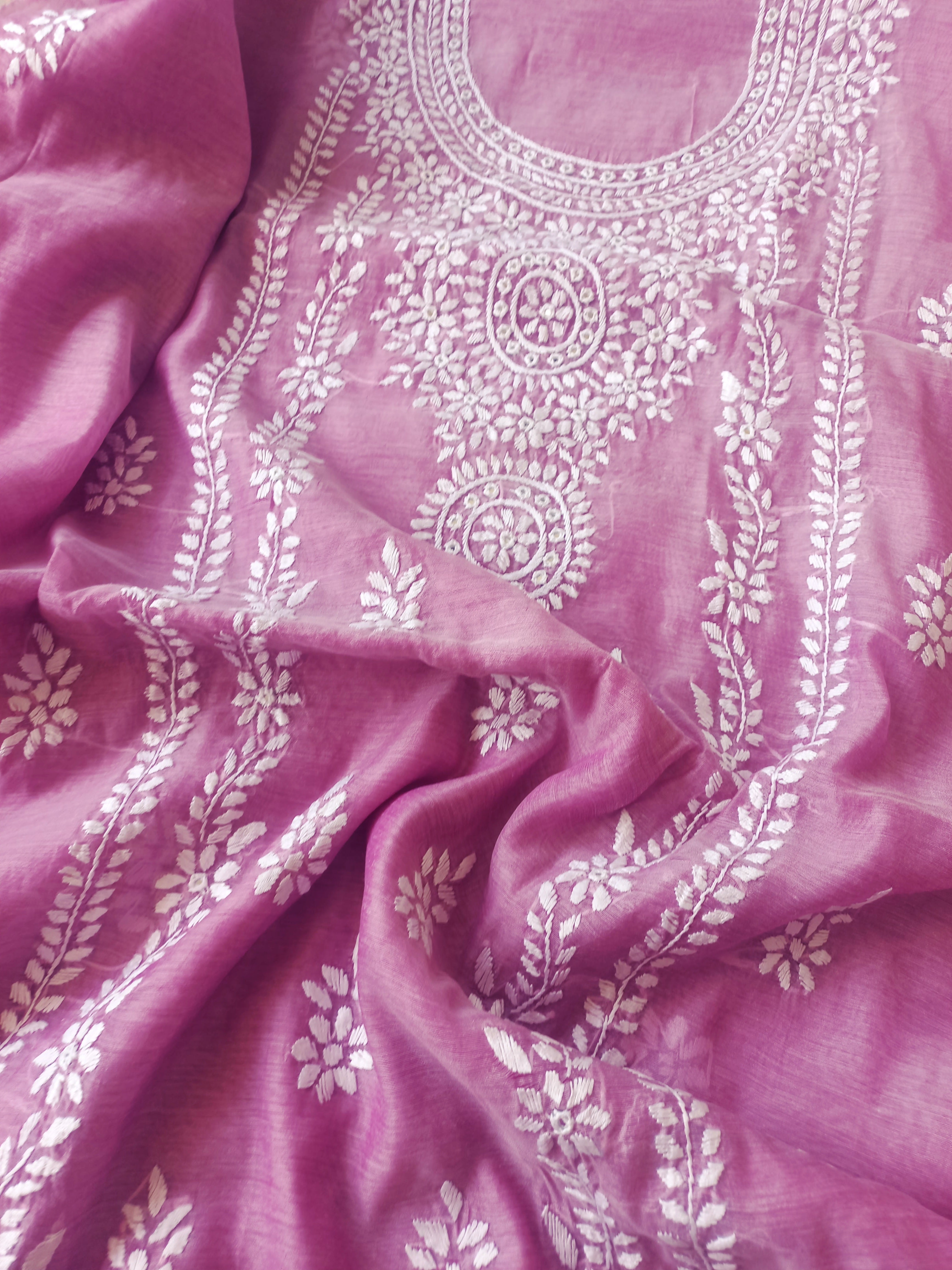 Paper Cotton pakka mirror work